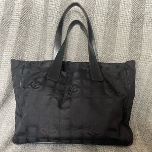 Chanel nylon travel tote